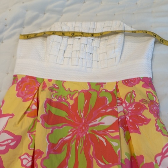 Lilly Pulitzer Betsy dress star fruit with baker weave size 0 - Picture 7 of 8